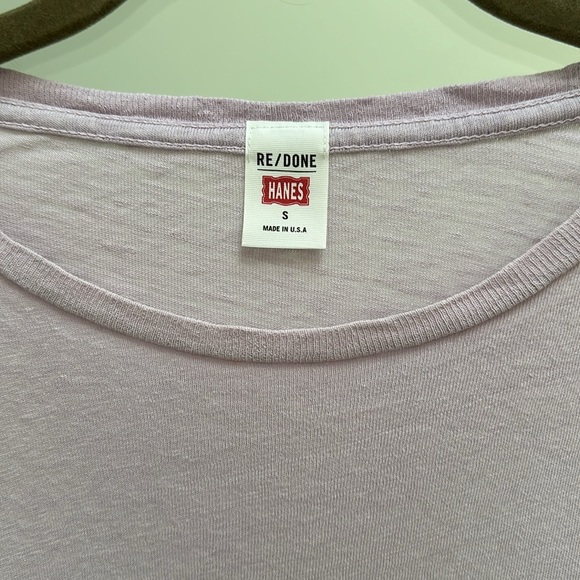 Re/Done Hanes tshirt - Picture 3 of 5